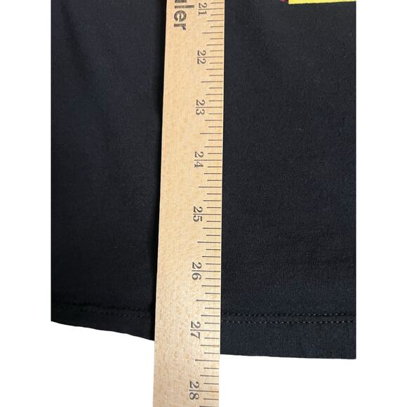 One Punch Man T-Shirt | Saitama Graphic Black Anime Tee | Fist Pose | Size Large - Picture 8 of 8